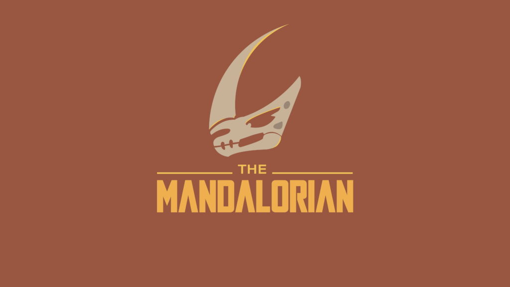 Mandalorian: A Minimalistic Journey in 4K Wallpaper