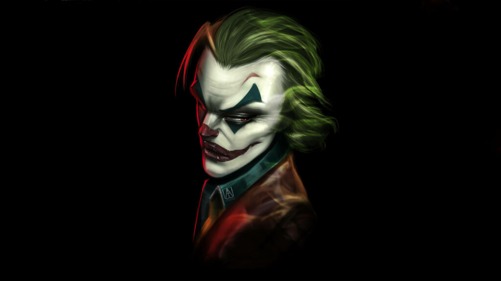 The Dark Knight's Ultimate Nemesis: Joker in Astonishing 4k Ultra HD Glory! Wallpaper
