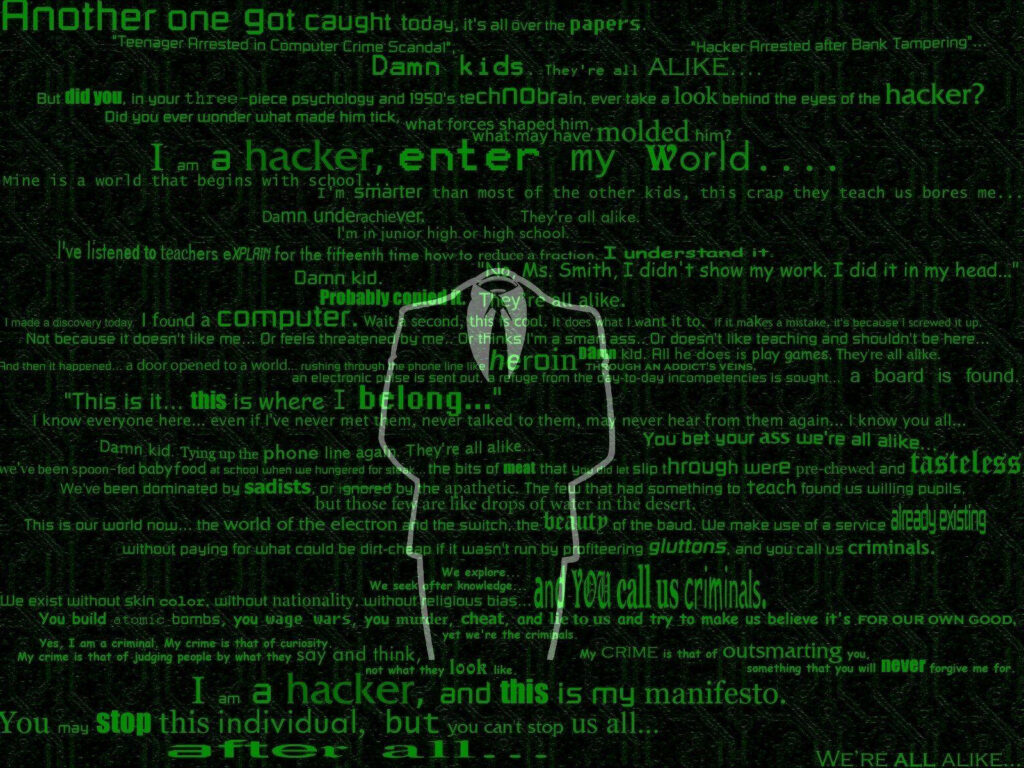 Unveiling the Dark Side: Anonymous Strikes in the Cyber Security Realm Wallpaper