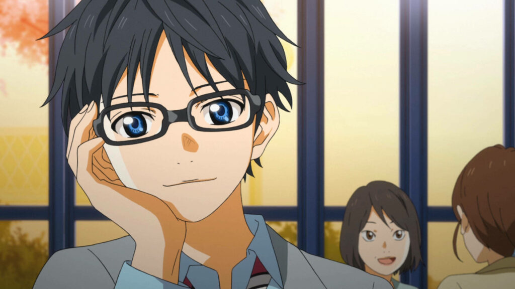 Melodic Prodigy: Kosei Arima Dazzles in Your Lie In April Wallpaper