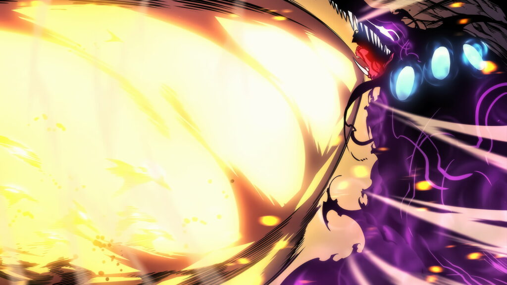 Empowering Tusk: A Captivating Anime Wallpaper from Solo Leveling