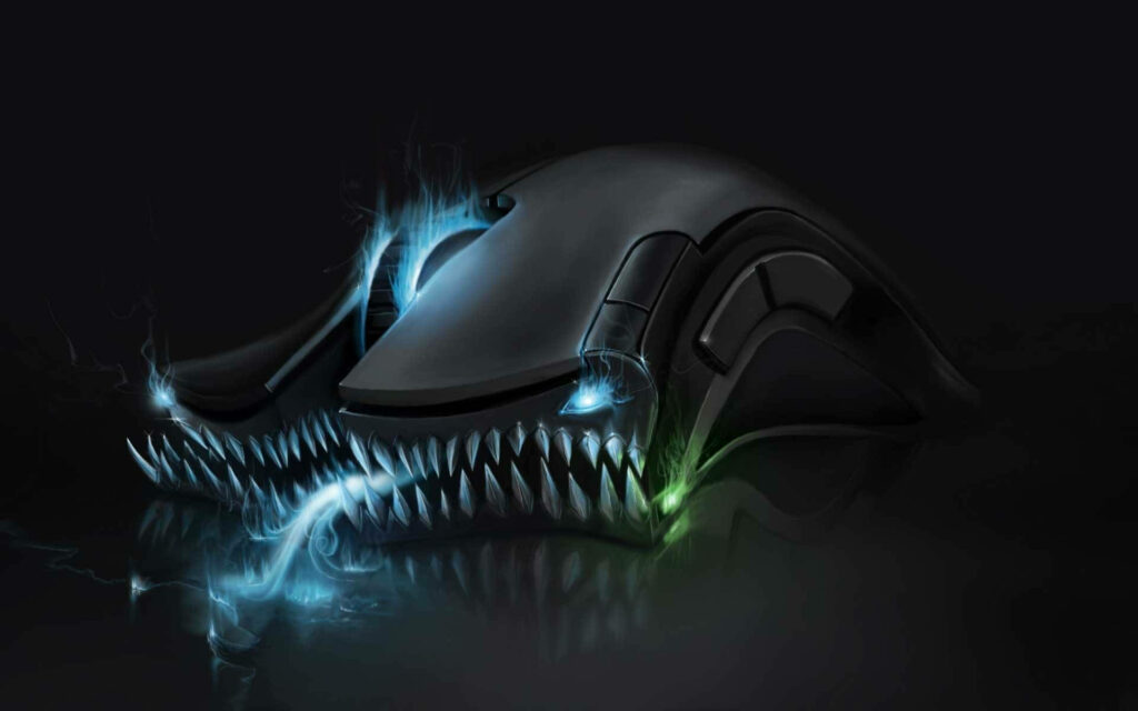 The Monstrous Allure of a Unique Laptop Wallpaper: Mouse Madness
