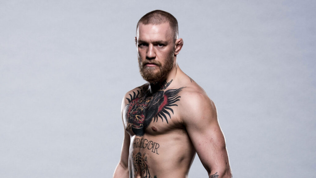 The Ferocity of Conor McGregor: A Bold Wallpaper You Can't Miss