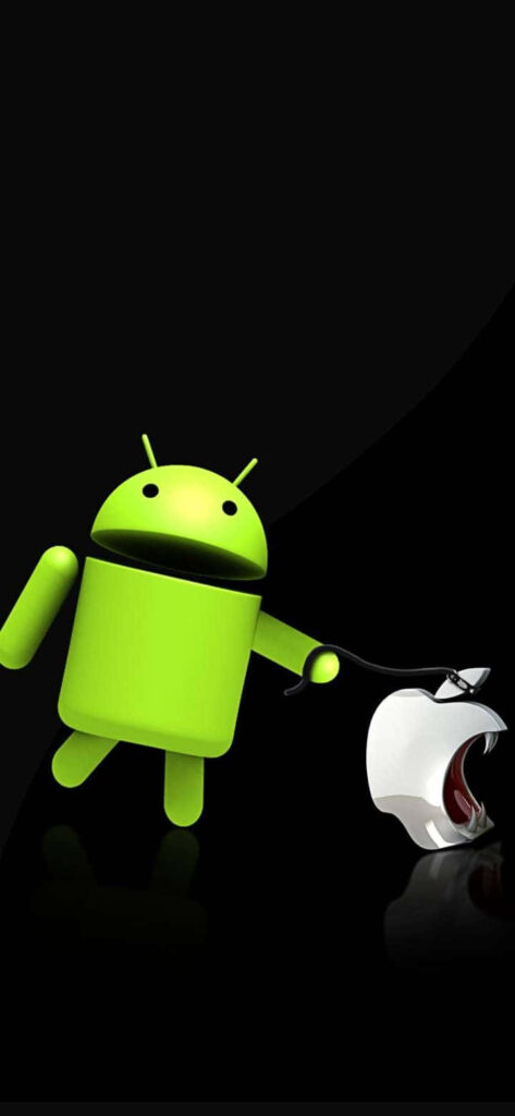 Android's Unlikely Companion: The Apple Pet Wallpaper