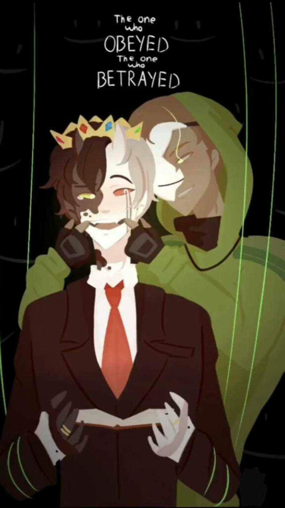 Puppet Strings of Deceit: Ranboo Enslaved, Loyalty Betrayed Wallpaper