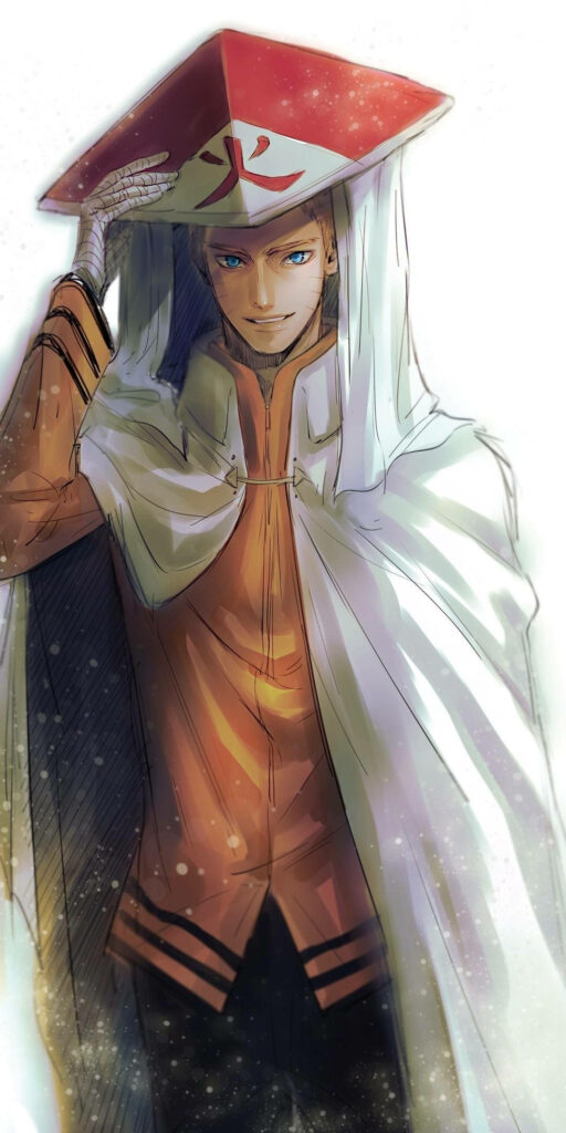 The Magnetic Smile of Naruto Uzumaki as the Hokage Wallpaper