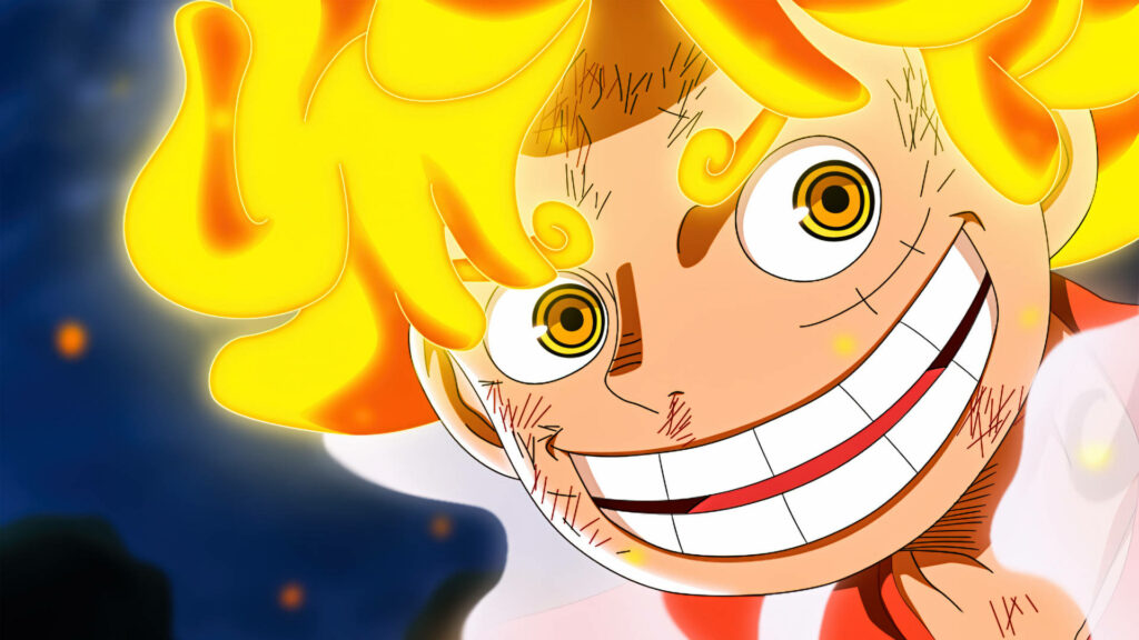 The Enigmatic Joy Boy: Illuminating One Piece's Golden Legend Wallpaper