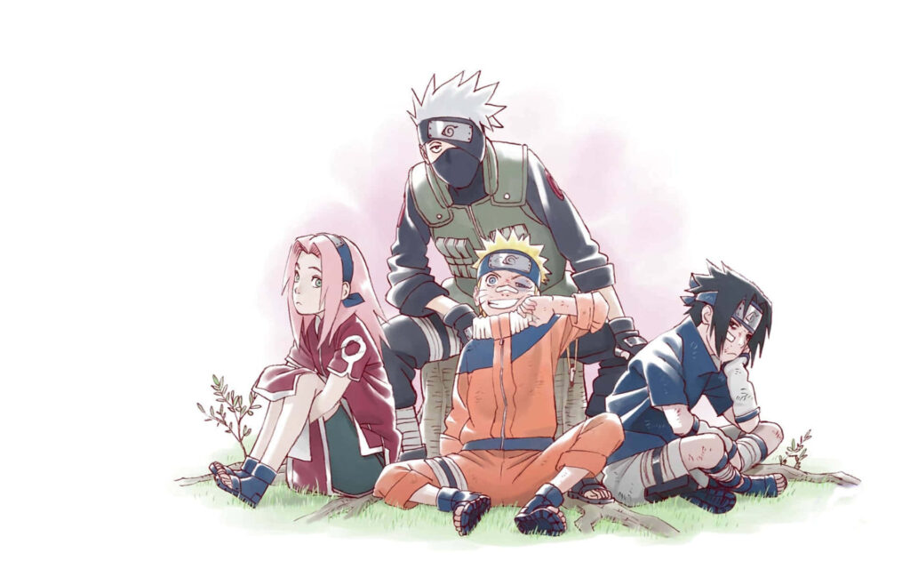 Reunited Legends: Team 7 Resurrected! Wallpaper