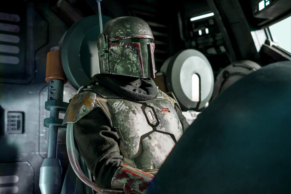 Guardian of the Galaxy: The Fierce Boba Fett Stands Tall – Captivating HD Wallpaper Background!