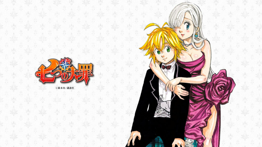 The Seven Deadly Sins: The Unholy Alliance of Elizabeth Liones and Meliodas - Wallpaper