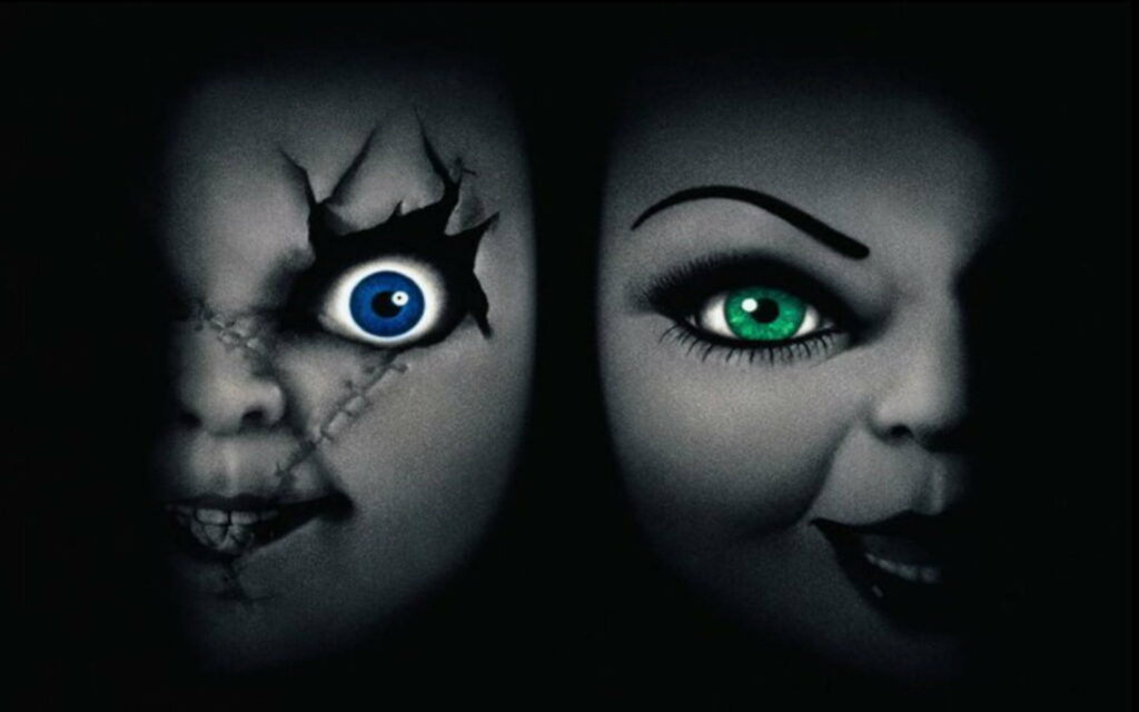 Terrifying Duo: Chucky and Tiffany Unleash Horror in HD Wallpaper