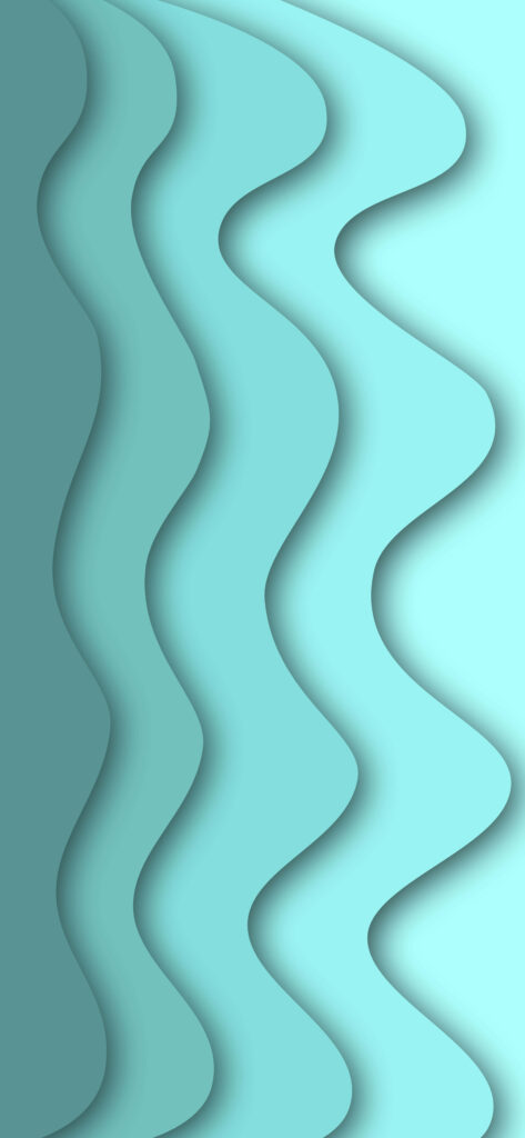 Captivating Turquoise iPhone 7 Waves Wallpaper