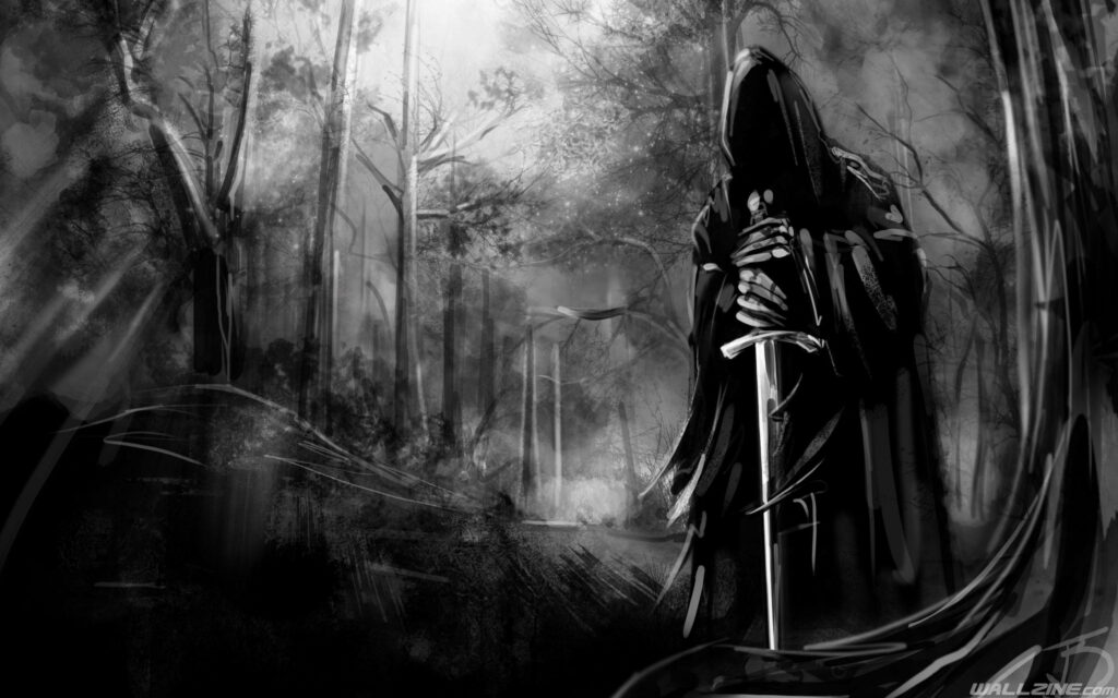 The Nazgul: A Terrifying Lord of the Rings Wallpaper