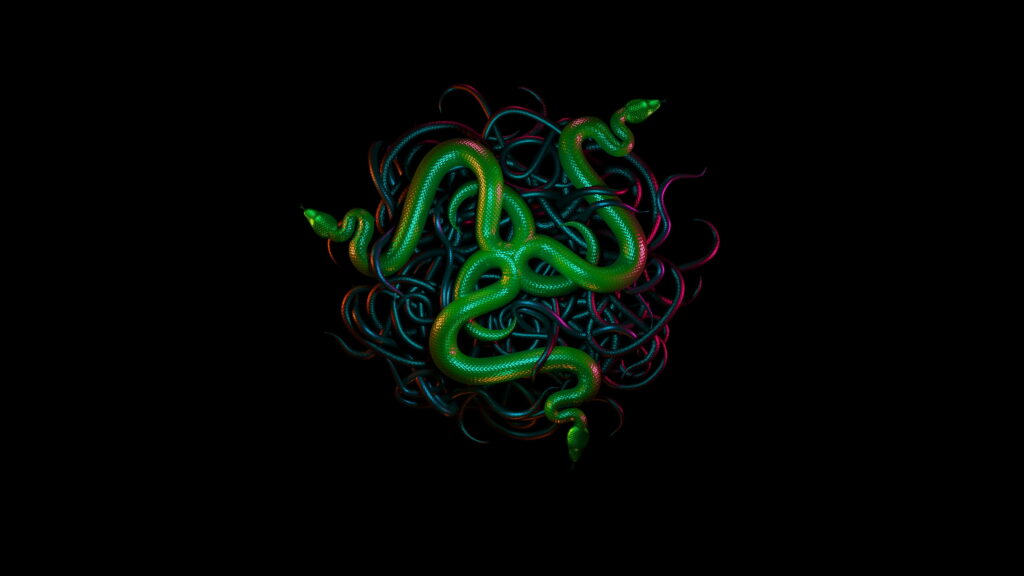 Immersive Gaming Experience in Ultra HD: Razer's Digital Artistry Unleashed Wallpaper