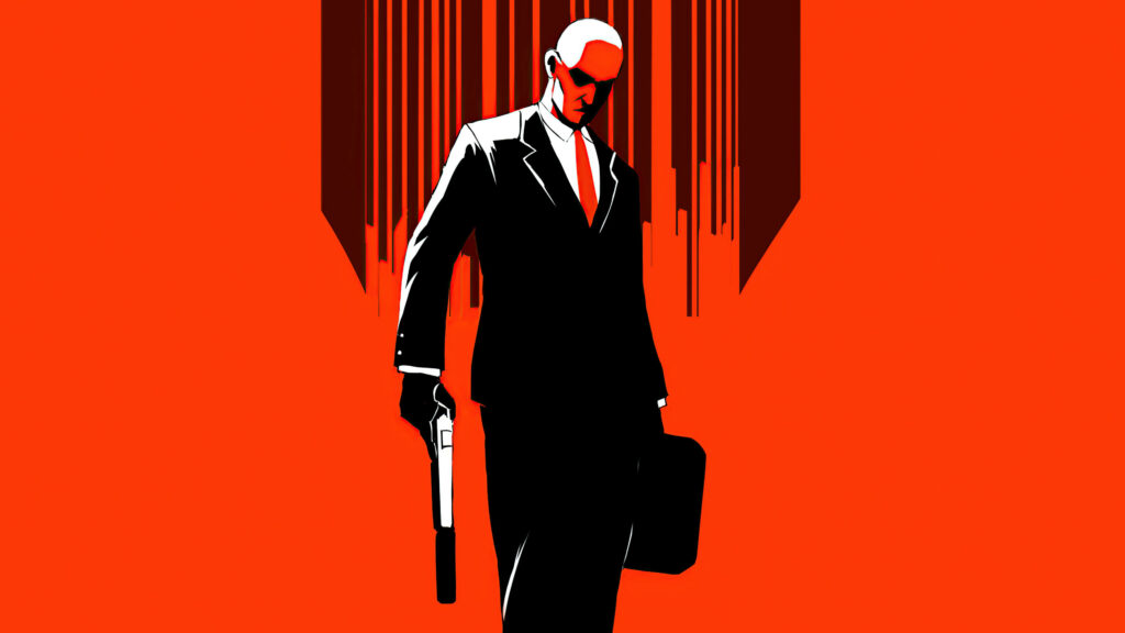 Agent 47: Master Assassin in Exquisite Full 4k Vector Art Image Wallpaper