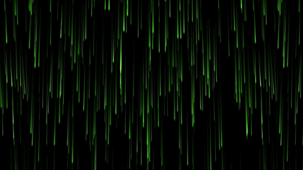 Neon Green Matrix Delight: An Enthralling Screen Saver Wallpaper