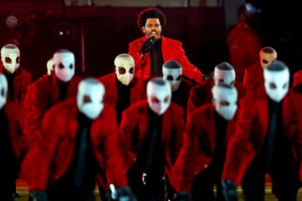 Epic Super Bowl Wallpaper: The Weeknd's Halftime Show Performance