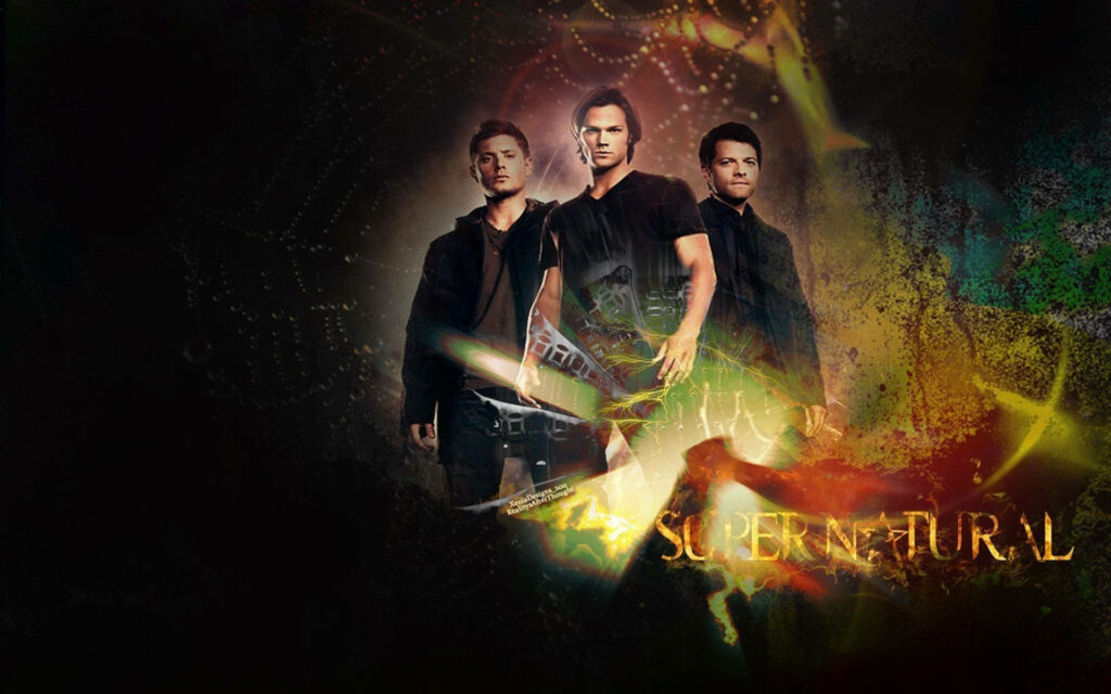 Justice-Bound Brothers: The Winchester Family Takes on the Supernatural World Wallpaper