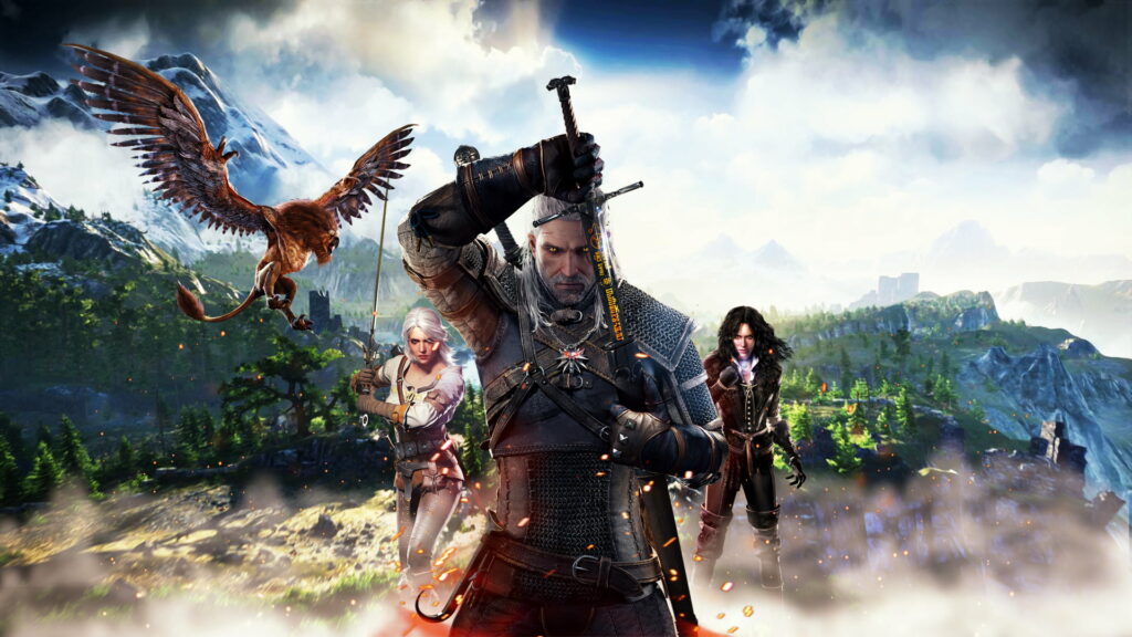 The Witcher 3: Wild Hunt - Immersive Digital Landscape Wallpaper in High Definition