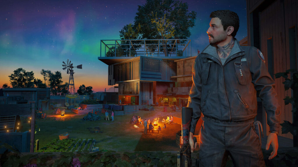 Dawn's Guardian: Thomas Rush Safeguards the Post in Far Cry's Stunning 1440p Backdrop Wallpaper