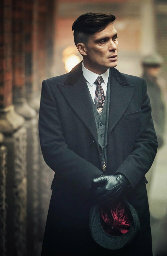A Glimpse into Thomas Shelby's Hollywood Empire: A Stunning HD Phone Wallpaper from Peaky Blinders Season of Netflix's Iconic Series