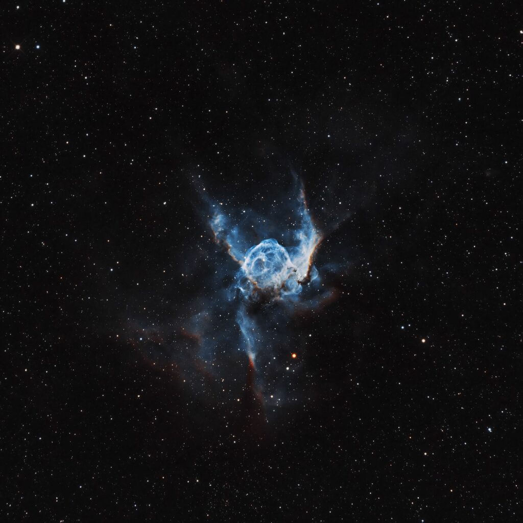 Stunning Cosmic Wallpaper: Nebula Resembling Thor's Helmet