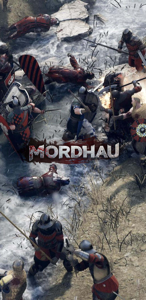 Mordhau Game Battle Scene: Intense Medieval Combat by Stream Wallpaper