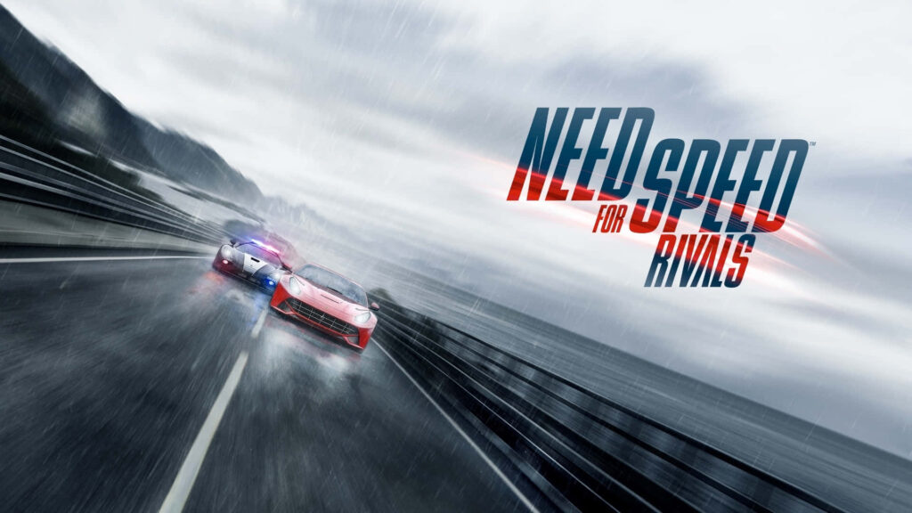 Thrilling Need for Speed: Rivals Car Chase Wallpaper Background