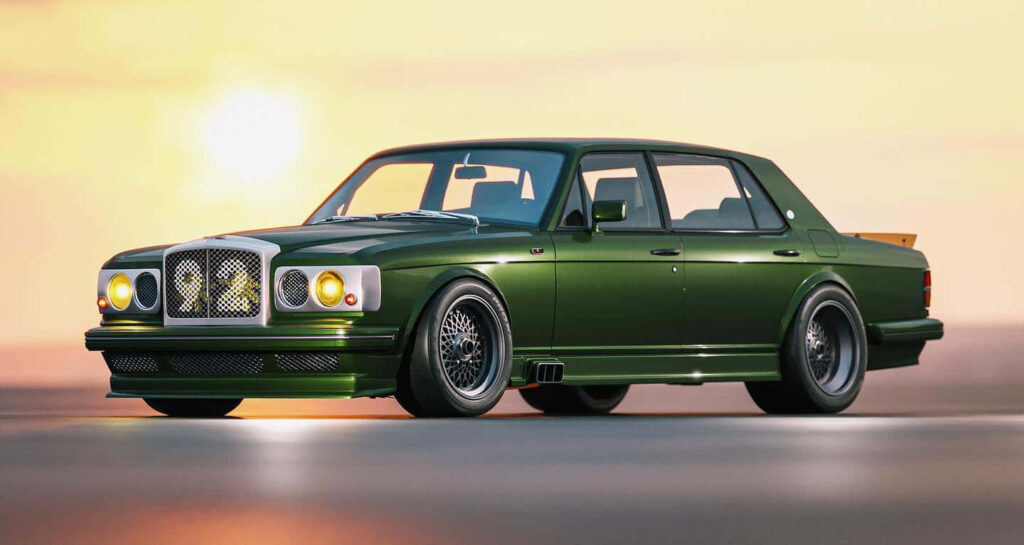 Craftsmanship of the Bentley Turbo R Wallpaper