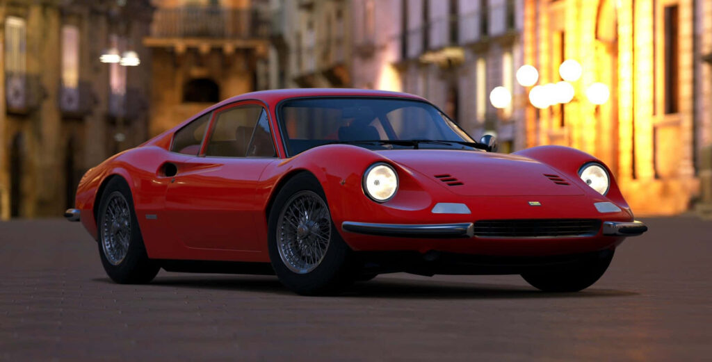Icon of Timeless Elegance: Classic Ferrari Enchants with Its Alluring Style, Raw Power, and Divine Grace Wallpaper