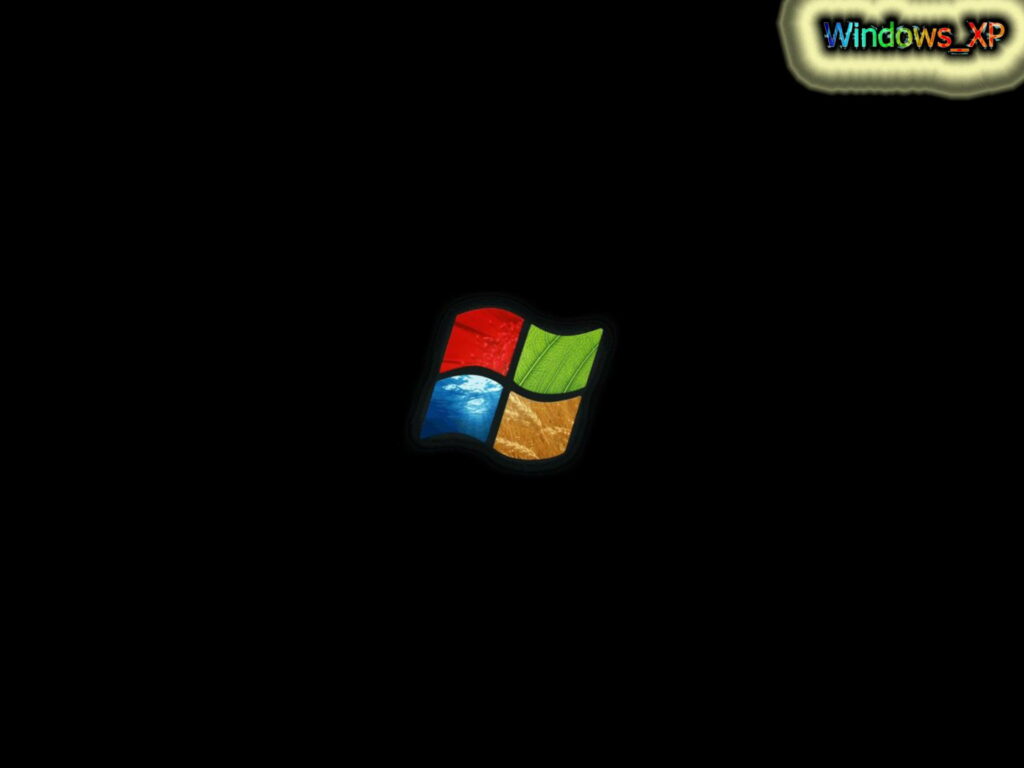 Windows XP Enigmatic Noir: Mesmerizing HD Wallpaper