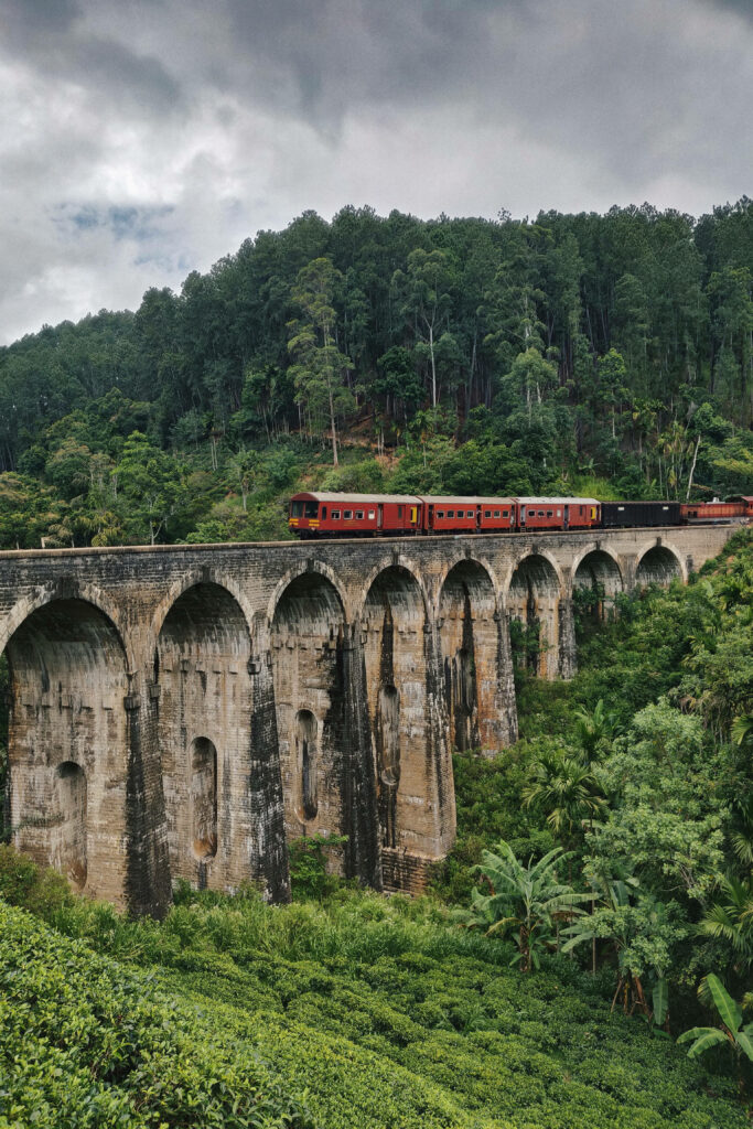 Vintage Train Serenity: Embracing Timelessness and Nostalgia amidst Nature's Embrace Wallpaper
