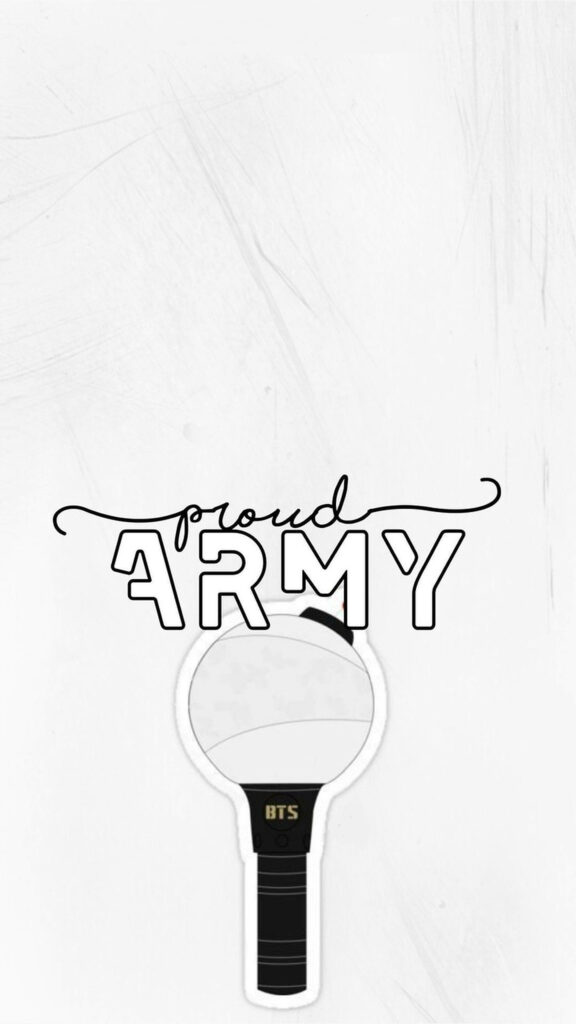 Proudly Basking in BTS Army Glory: A Stunning Wallpaper