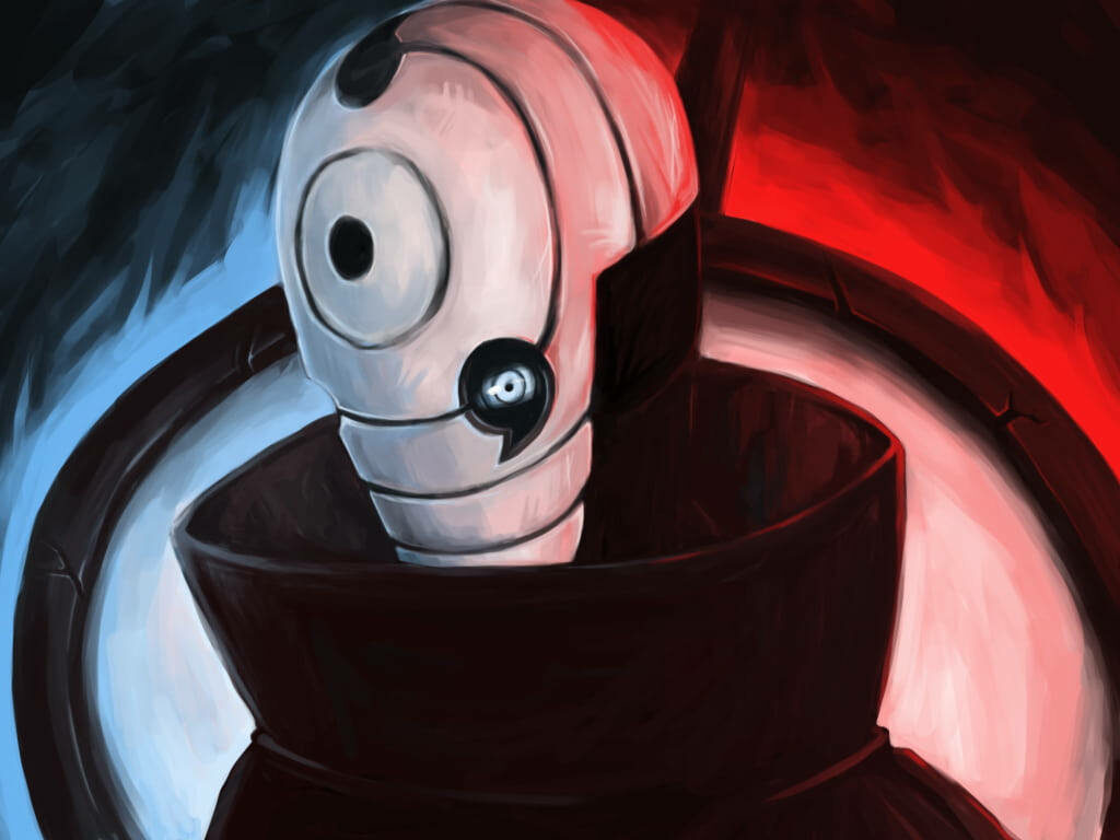 Unmasking Tobi: A Vibrant Tribute to Naruto's Mysterious Character Wallpaper