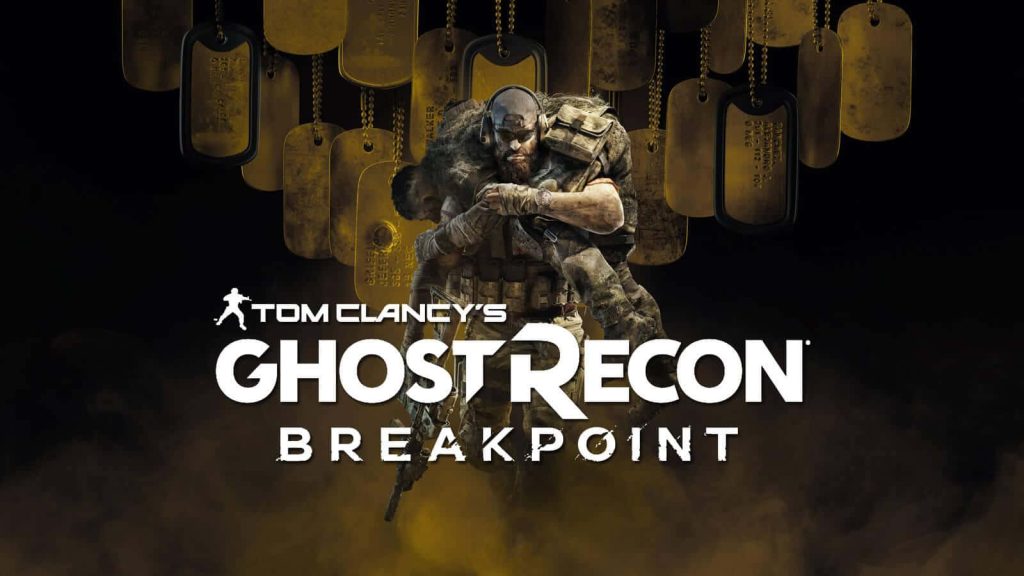 Tom Clancys Ghost Recon Breakpoint wallpaper Cole D Walker carrying comrade with military dog tags background