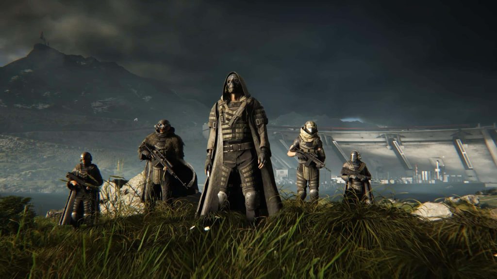 Tom Clancys Ghost Recon Breakpoint Wolves elite squad with skull mask by massive dam wallpaper