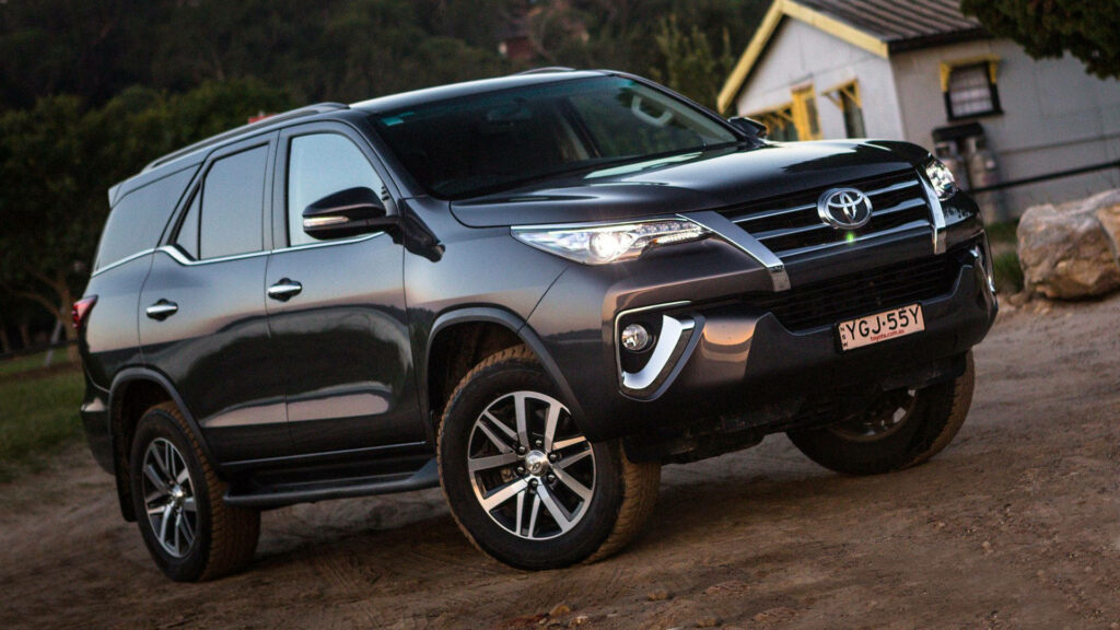 Toyota Fortuner 2019 BS6 parked outdoors showcasing bold design rugged stance and modern features Wallpaper