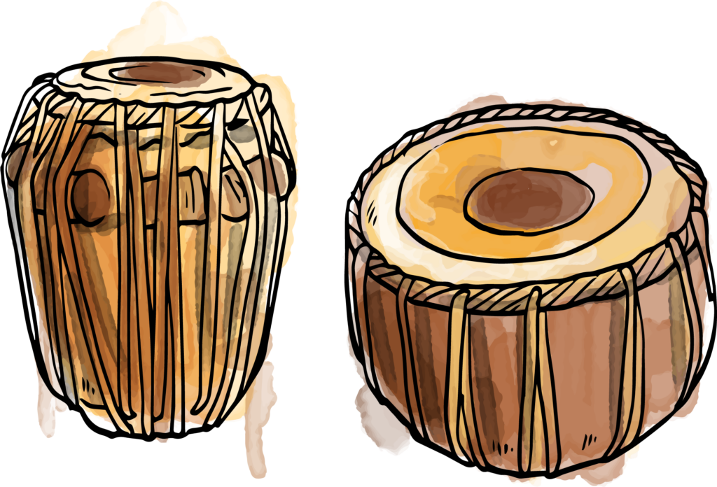 Intricate Indian Tabla Drums Wallpaper - Cultural Music Essence
