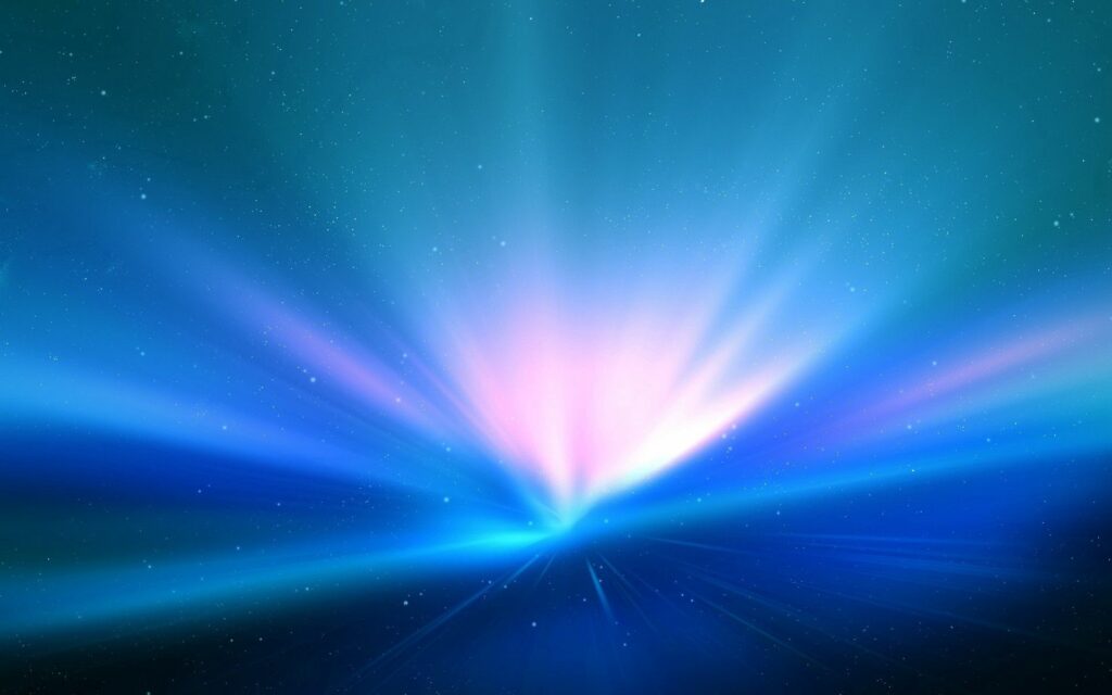 Ethereal Light Beams Wallpaper for a Tranquil Desktop Background