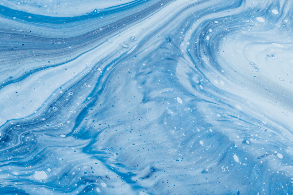 Abstract Blue Water Waves Wallpaper – Serene Background Design