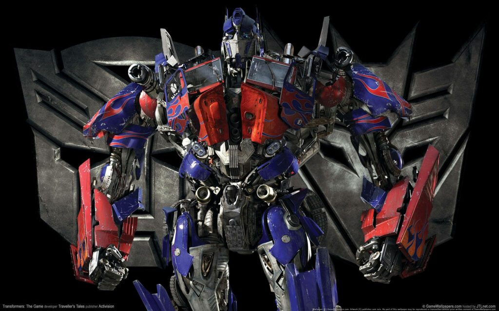The Ultimate Optimus: A Classic Wallpaper for Transformers The Game Fans