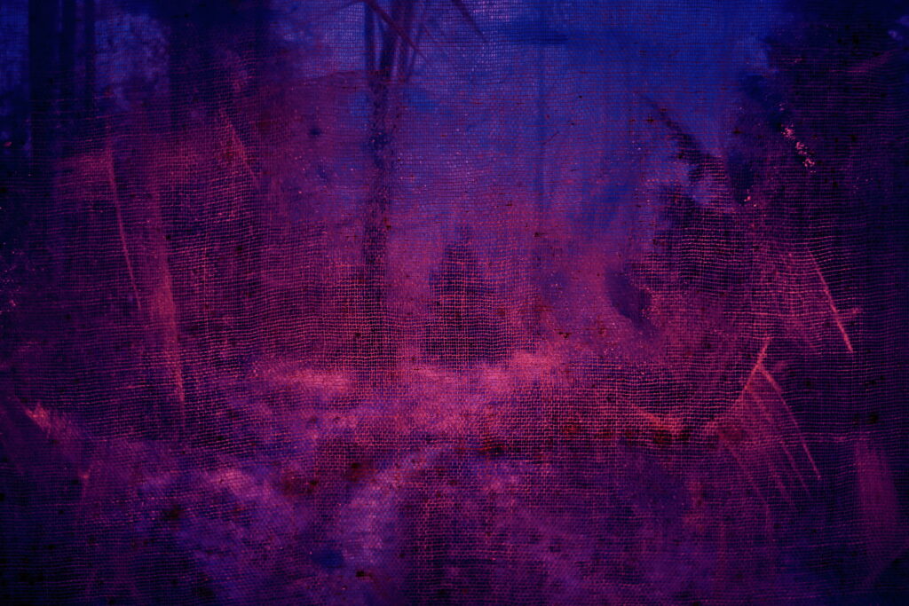 Translucent Purple Abstraction: Vibrant Canvas Texture in 5K Wallpaper Background