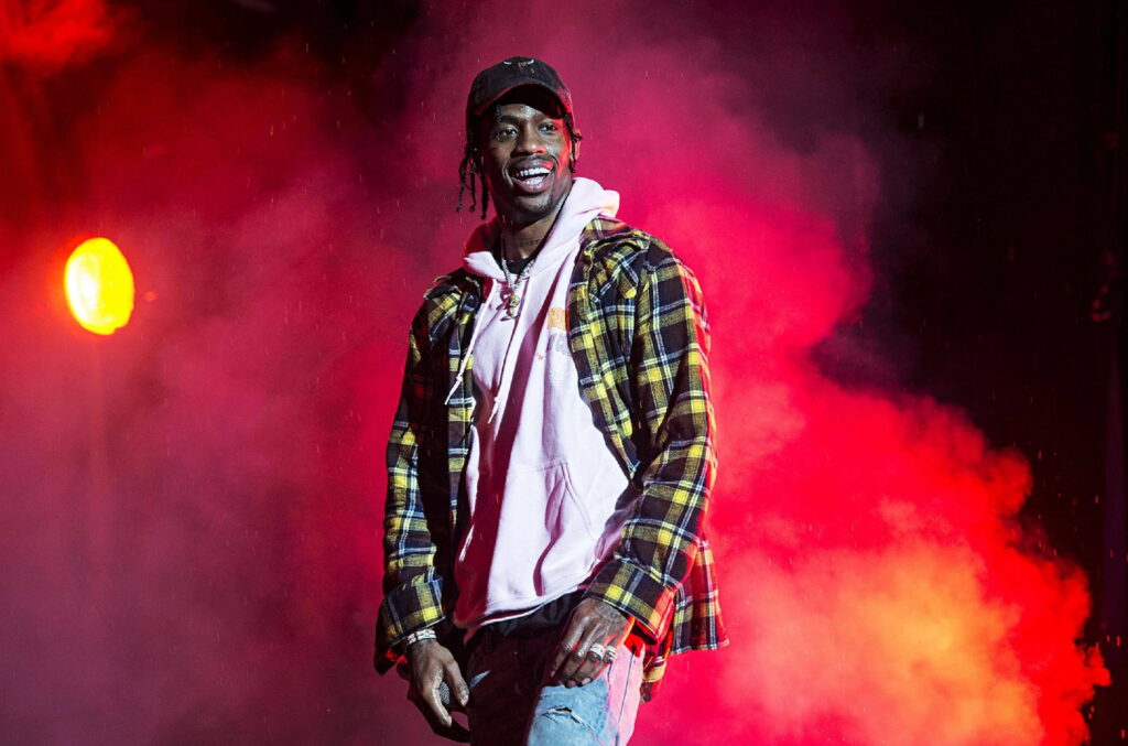 The Ethereal World of Travis Scott: An Aesthetic Journey through QHD Wallpapers