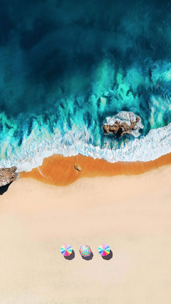 Serene Paradise: Discover the Tropical Tranquility of Ios Beach Wallpaper