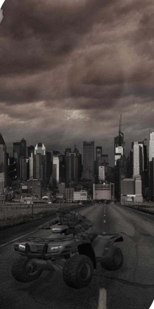 Journey to the Twilight City: A Glimpse of Dayz Epoch Mod's Resilient Road Trips Wallpaper