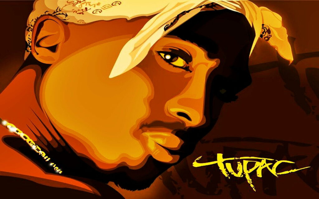 Legendary Rapper 2Pac in HD: A Must-have Wallpaper for Music Lovers