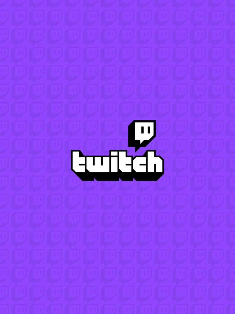Purple Hues of Twitch: Bold and Techy 1080 Background Bliss Wallpaper