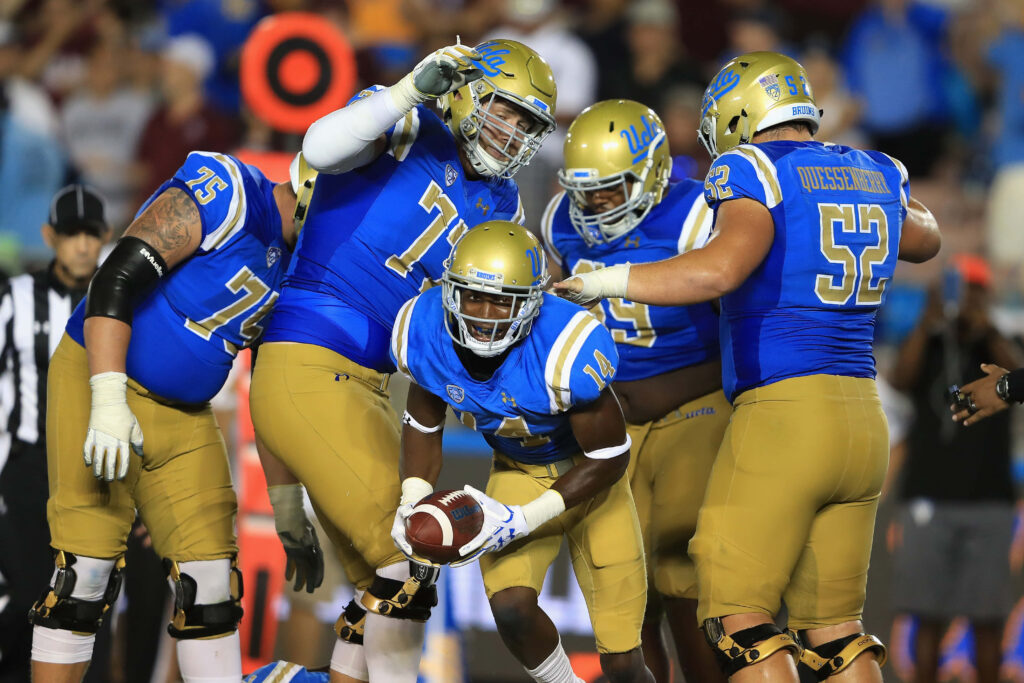 Epic UCLA Wallpaper: Kolton Miller & Teammates vs Texas A&M