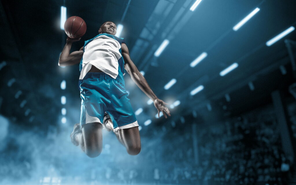 Dunking Dynamos: Captivating USA Basketball Moments in Stunning QHD Wallpaper