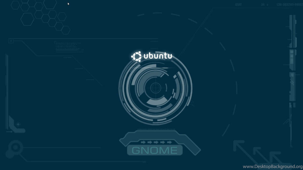 Oceanic Hologram: The Ubuntu Gnome Default Wallpaper with a Twist